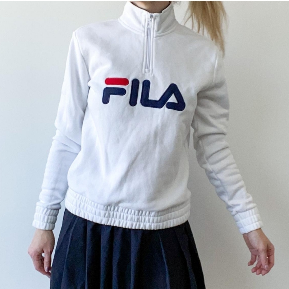 NWOT Fila Greer quarter zip sweatshirt